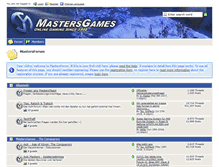 Tablet Screenshot of mastersforum.de